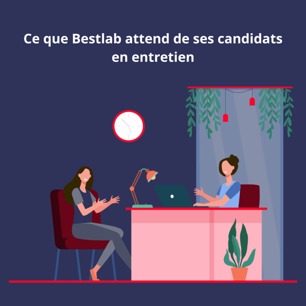 entretien d'embauche chez BestLab